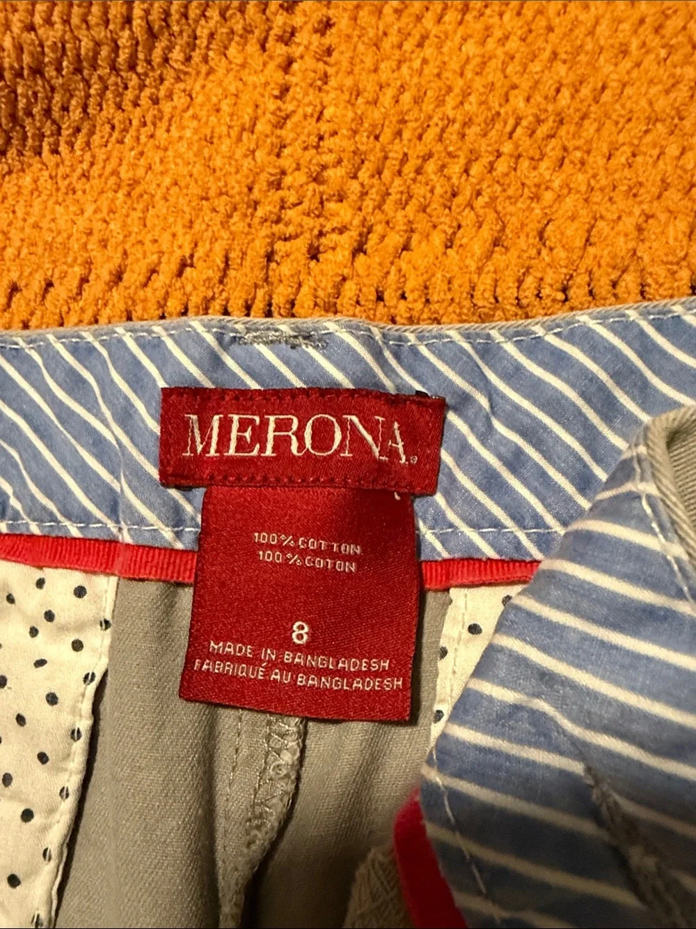 J. Crew Light Gray Flat Front Cotton Shorts